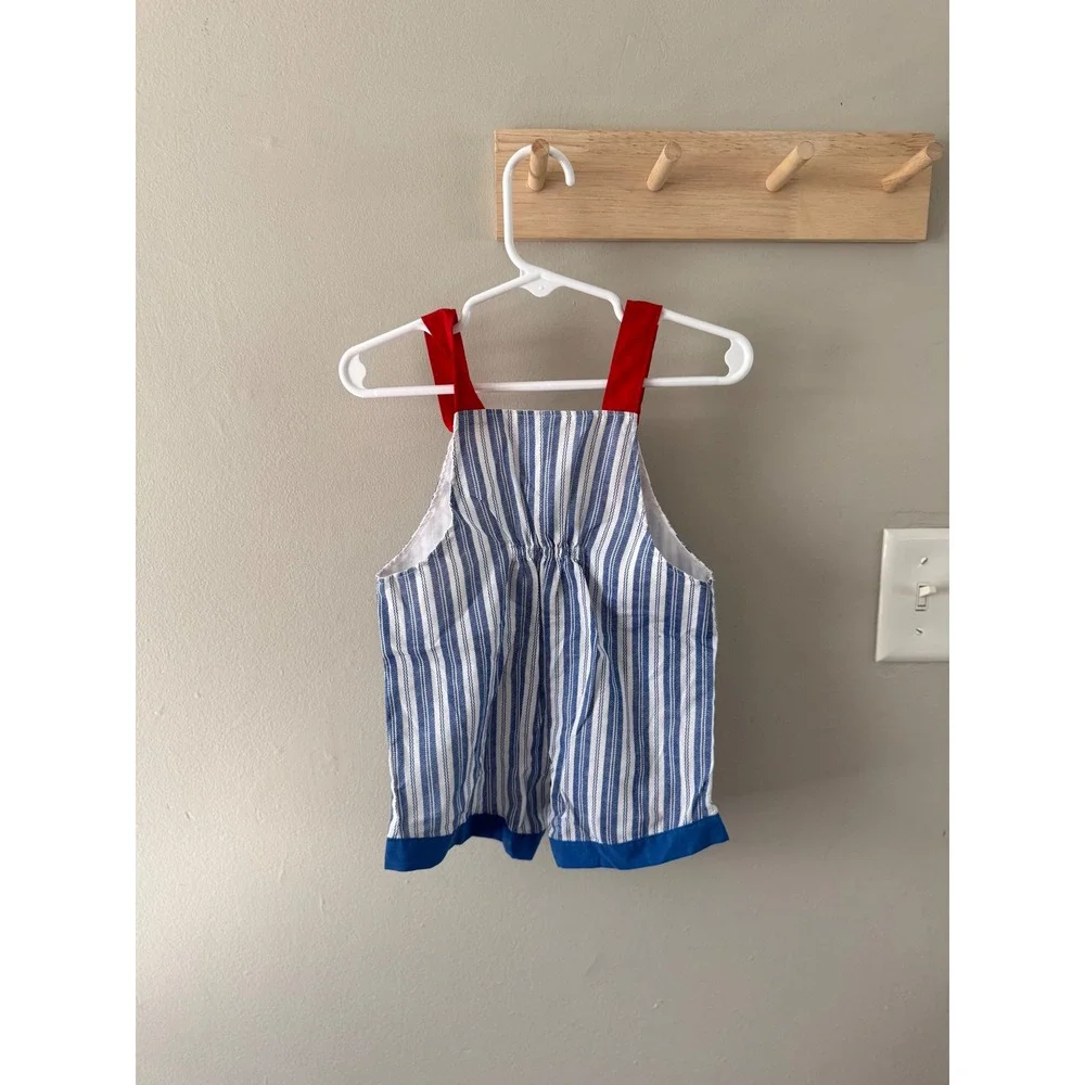 12m colorblock overalls‎
